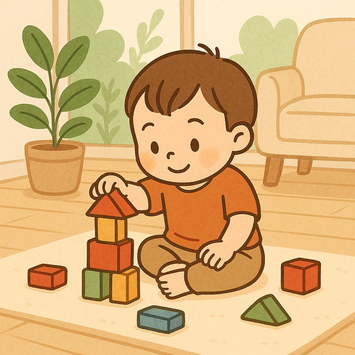 赤ちゃんのお座りはいつ頃できるようになる？おもちゃで練習する方法もご紹介