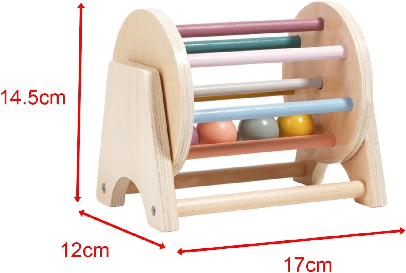 木製ローリングドラム 「3歳から」 - Yohanbox