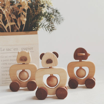 ころころどうぶつラトル セット全体