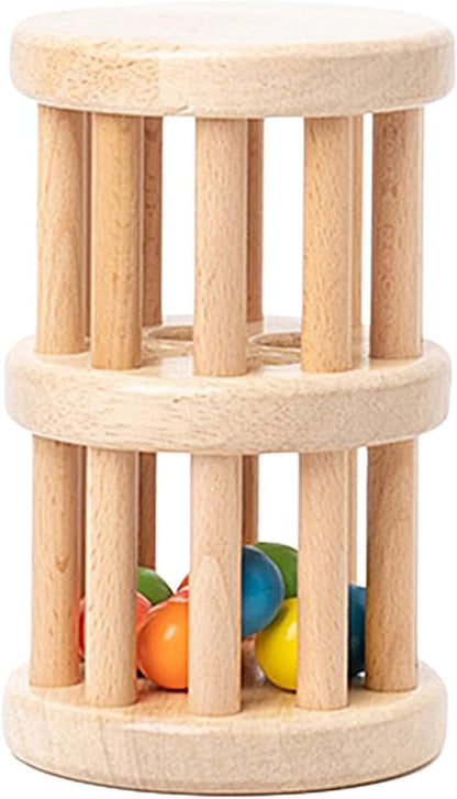 中のカラフルな玉が見えるアップ