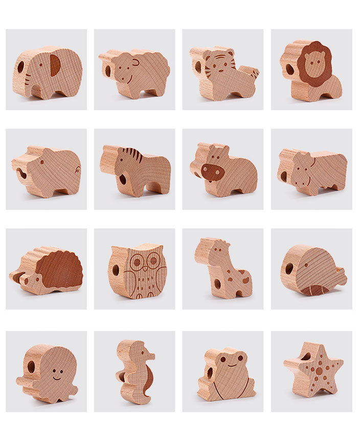 動物パーツ展開（ライオン・ぞう・うまなど）