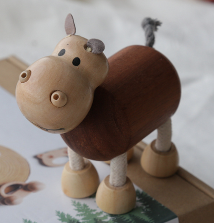 木製ゾウ型ティーザー