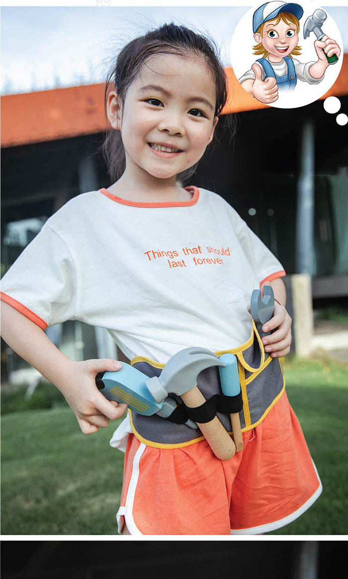 子どもがベルトをつけている様子②