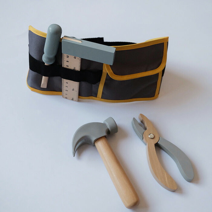 　工具ベルトとパーツの収納イメージ